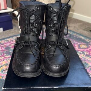 Polo by Ralph Lauren Black Ranger Hi Boots